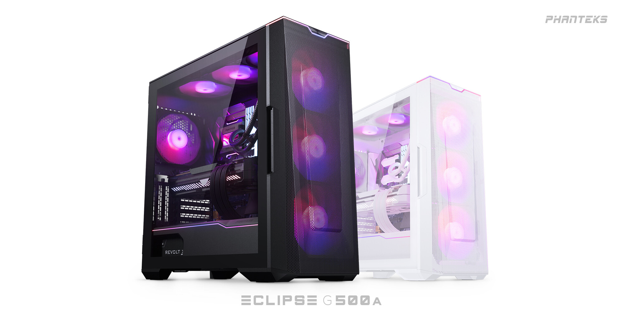 Phanteks : nouveau boitier Eclipse G500A et nouveau ventilateur M25 - Le  comptoir du hardware