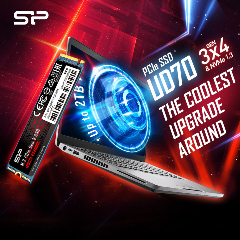 Silicon Power Announces UD70 PCIe 3.0 M.2 SSD | TechPowerUp