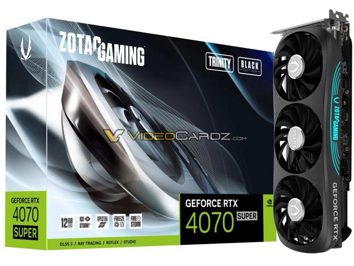 ZOTAC GeForce RTX 4070 SUPER Lineup Leaked