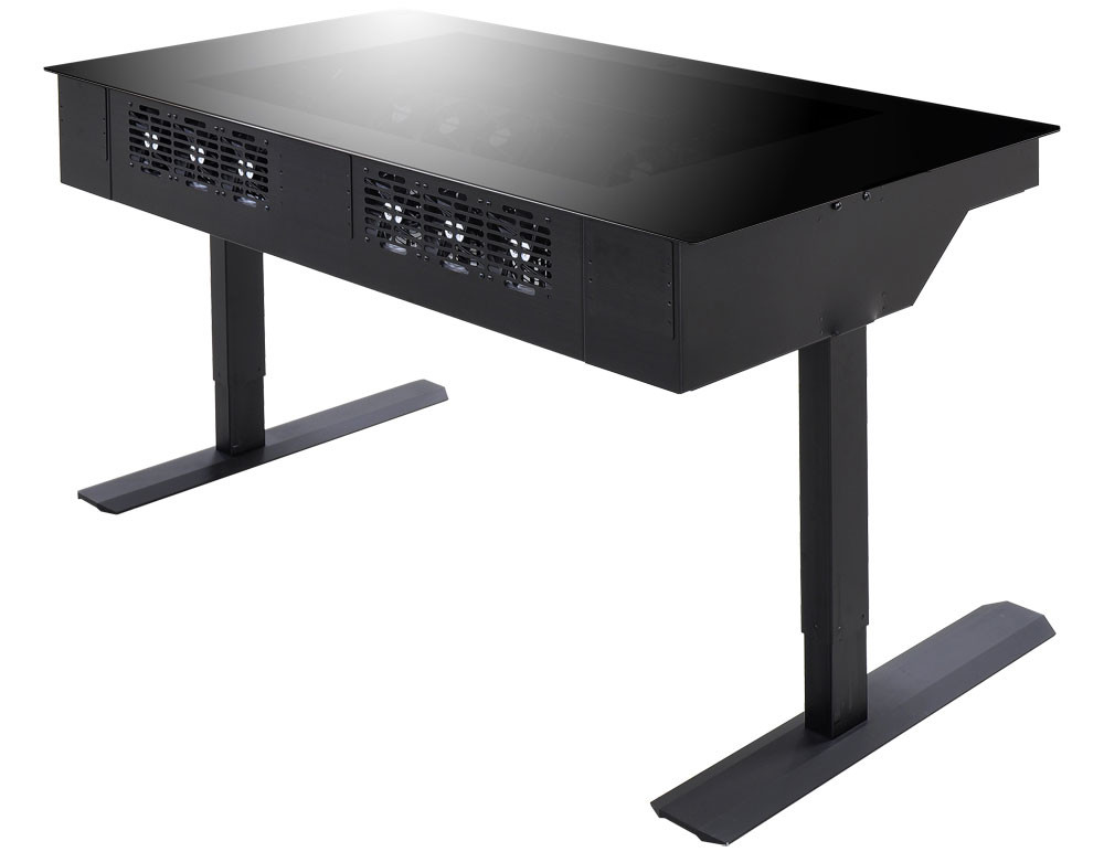 Lian Li Dk 05 Motorized Adjustable Desk Pc Now Available Techpowerup
