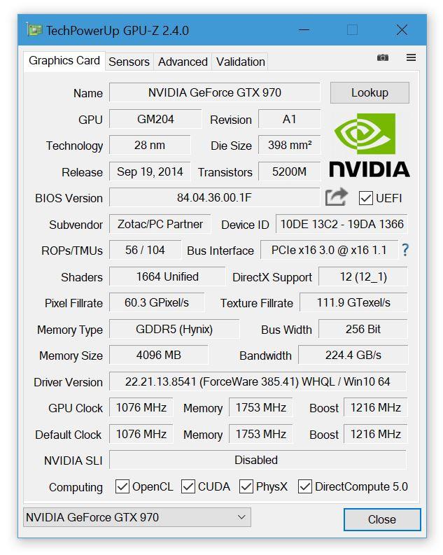 TechPowerUp GPU-Z v2.4.0 Released |