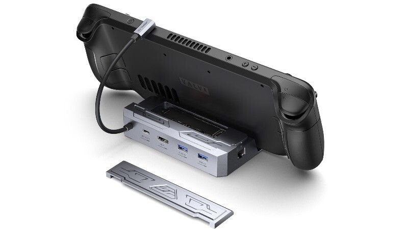 No need to wait on Valve, the Steam Deck Docking Station from JSAUX is  great