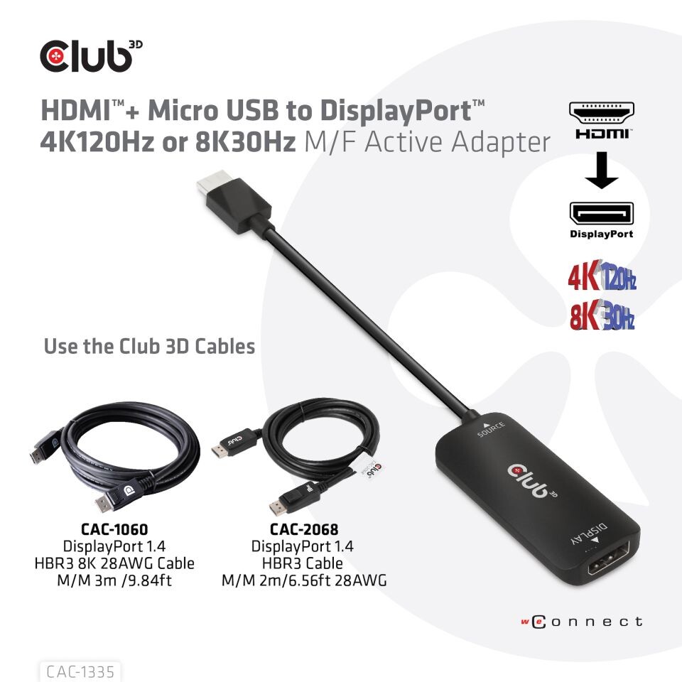 Club 3D  USB C over ALT Mode