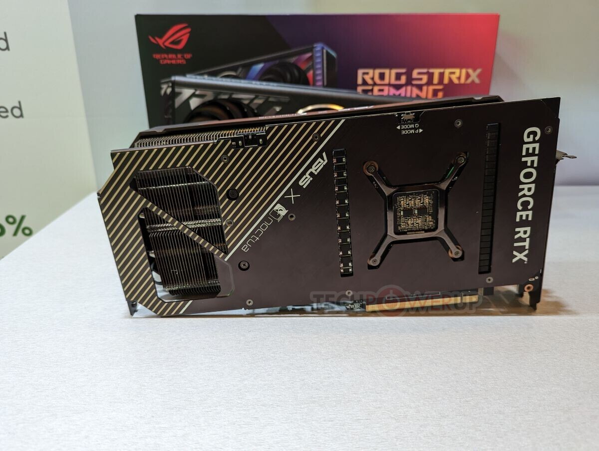 ASUS RTX 4080 Noctua GPU pictured some more with its 4.3-slot thick cooler  