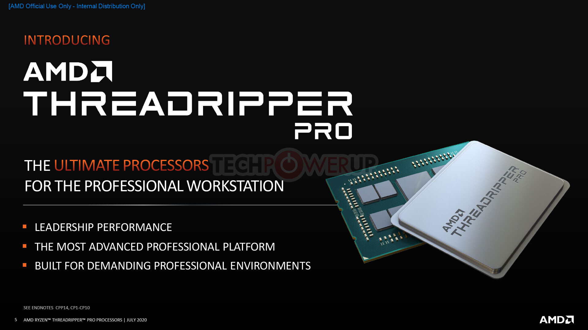 AMD Announces Ryzen Threadripper Pro: Workstation Parts for OEMs Only