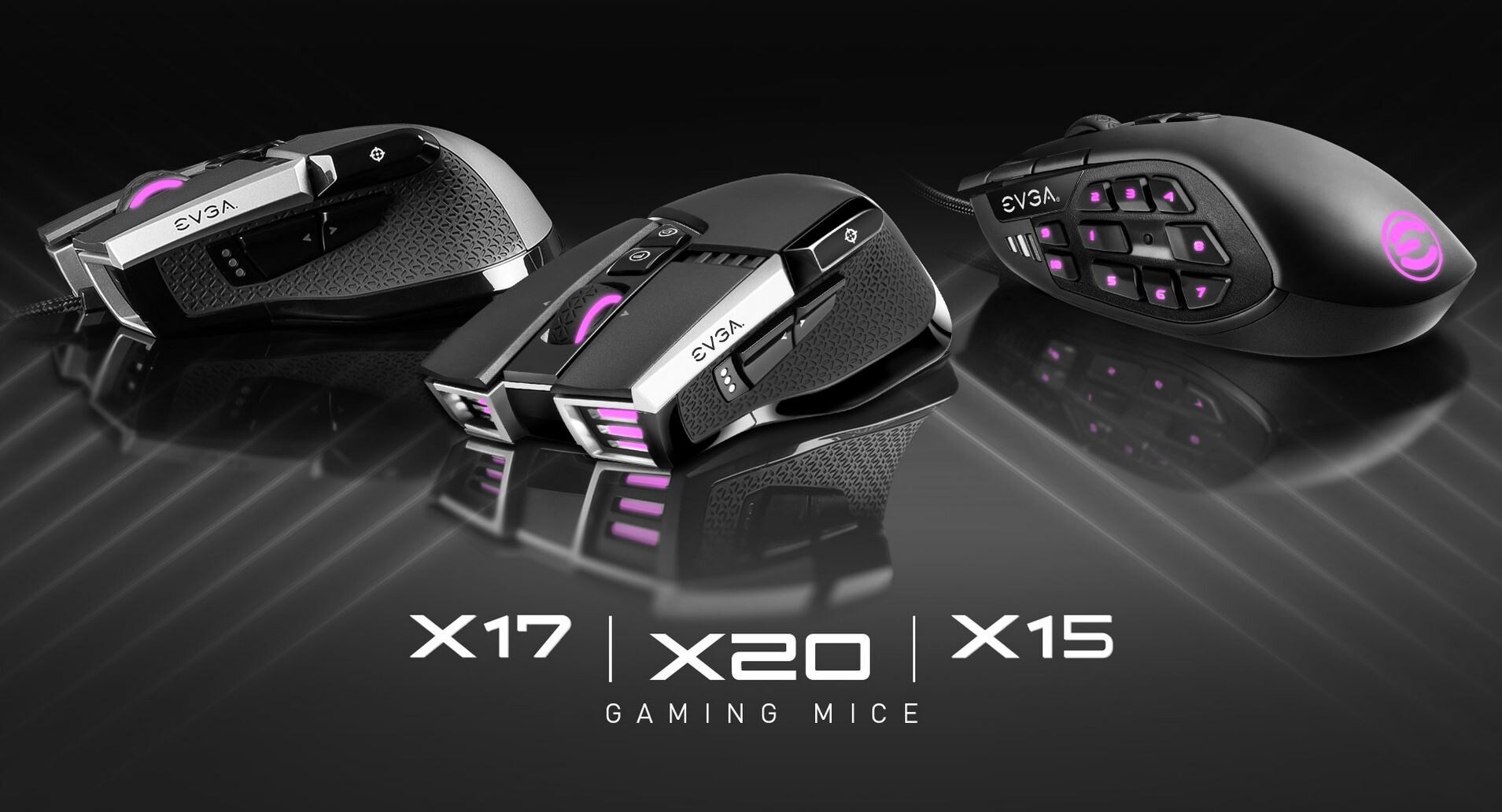 セール開催中最短即日発送 EVGA X15 MMO Gaming Mouse, 8k, Wired, Black Z15 RGB Keyboard,  Backlit LED, Hotswappable Mechanical Kaihl Speed Bronze Switches Clicky 