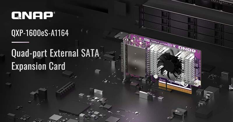 QNAP Releases Quad-port SATA 6 Gbps Expansion Card