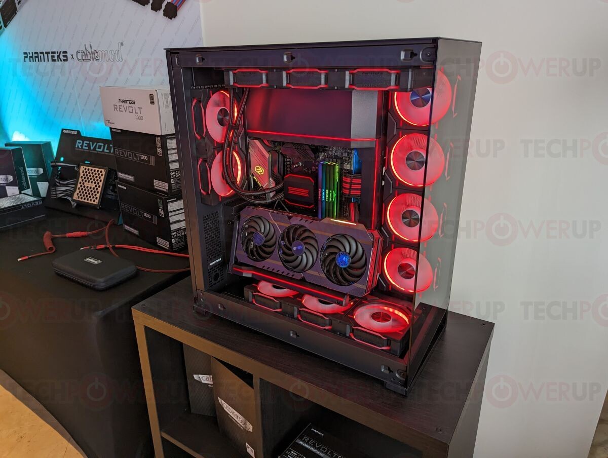 Phanteks ditches cables for Revolt PSU, adds two more NV cases at Computex  2023