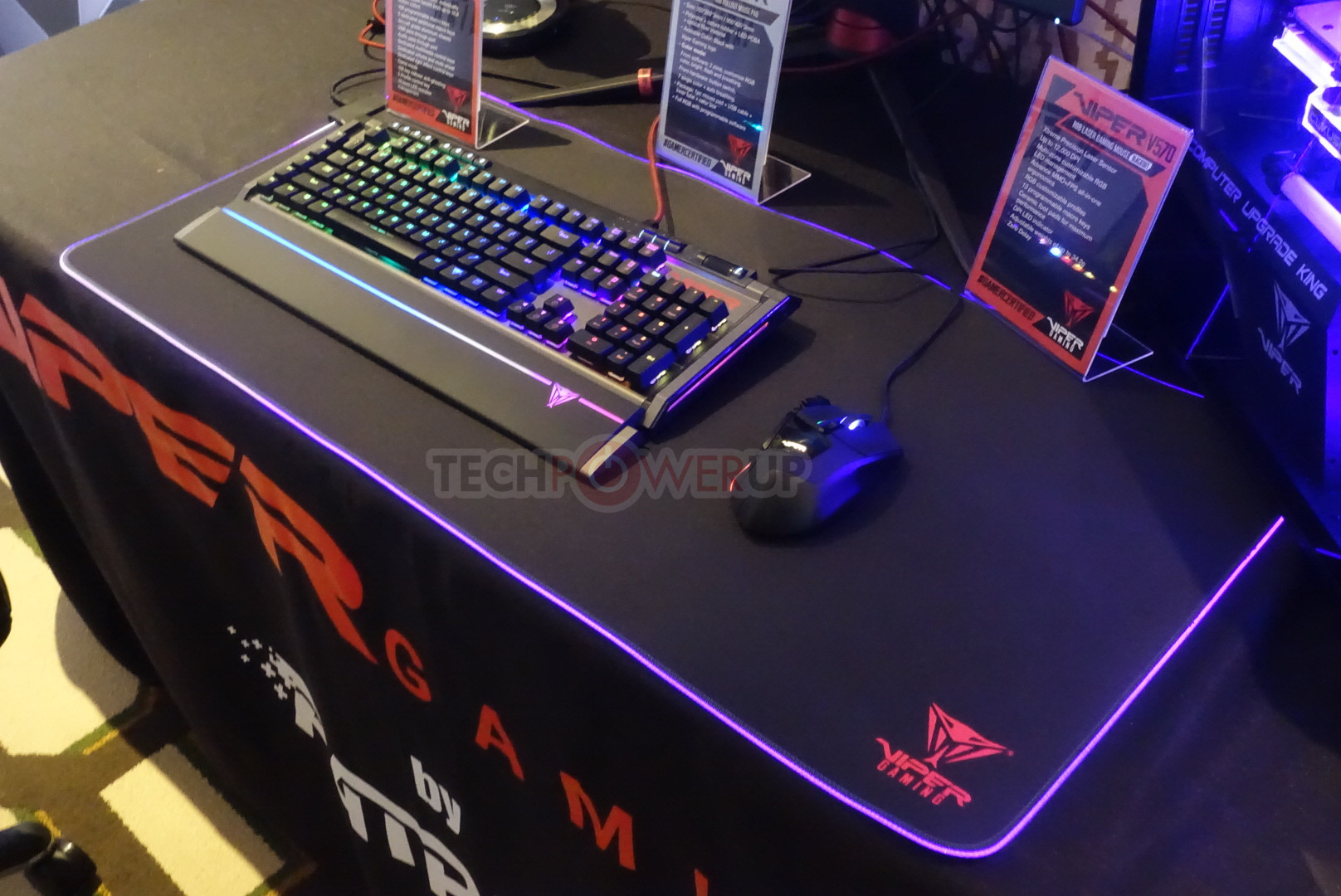 Hands On With Patriot's RGB Mouse Pad, Mechanical Keyboard and Gaming Mice