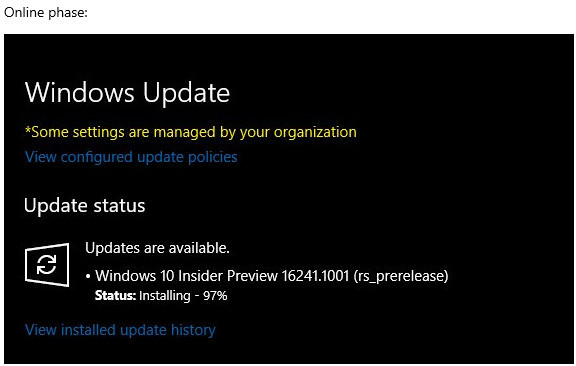 download windows 10 fall creators update offline