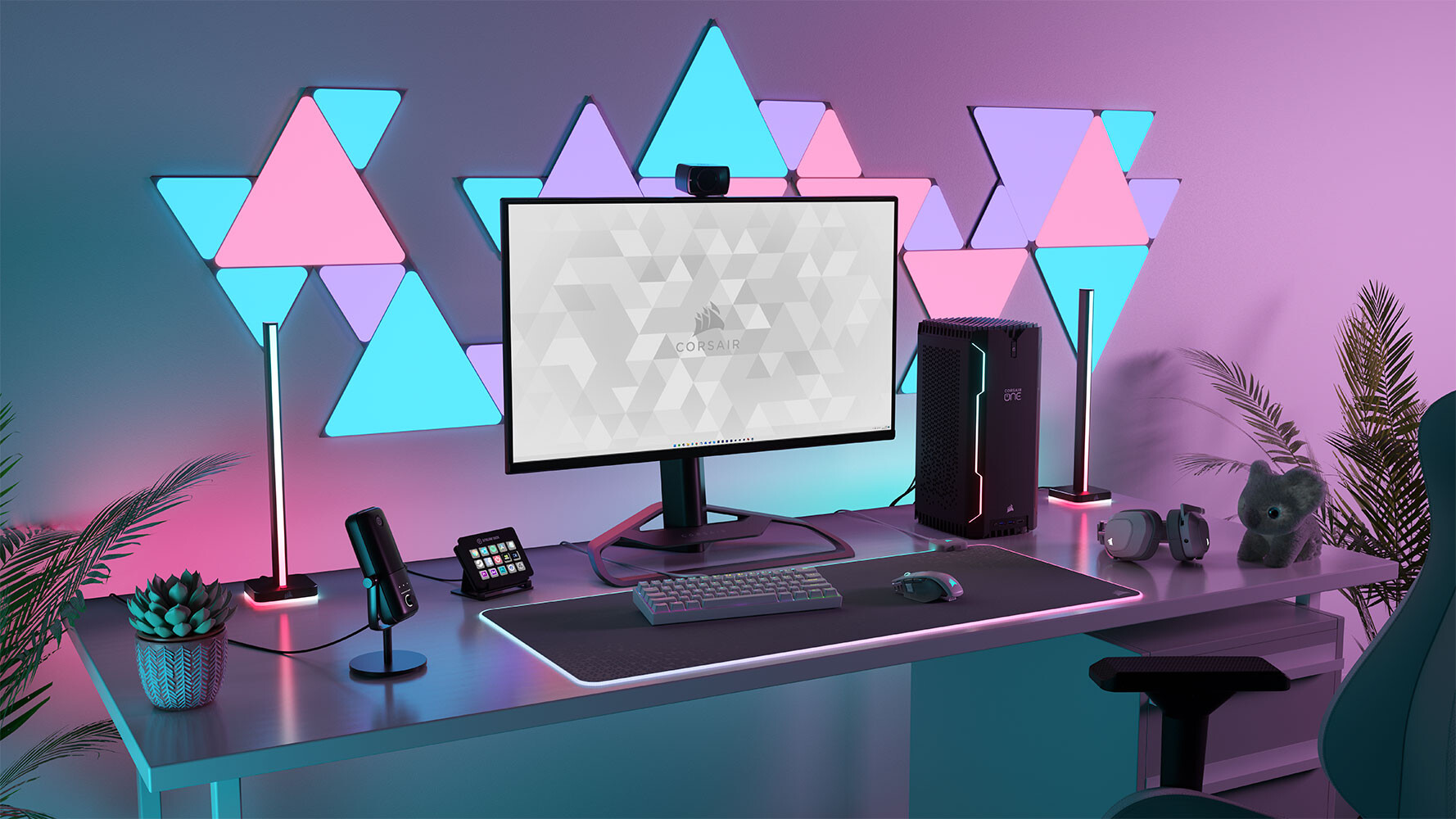 Color Your World – CORSAIR Launches iCUE Murals Lighting, a  State-of-the-Art RGB Customization Software