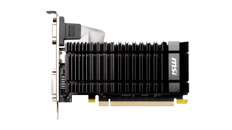 The GPU shortage means MSI is re-releasing the GeForce GT 730