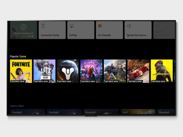Samsung and LG expand TV features to include cloud-based games