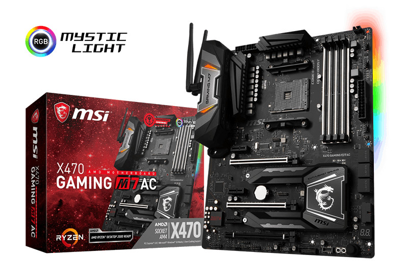 MSI Announces its AMD X470 Motherboard Lineup | TechPowerUp