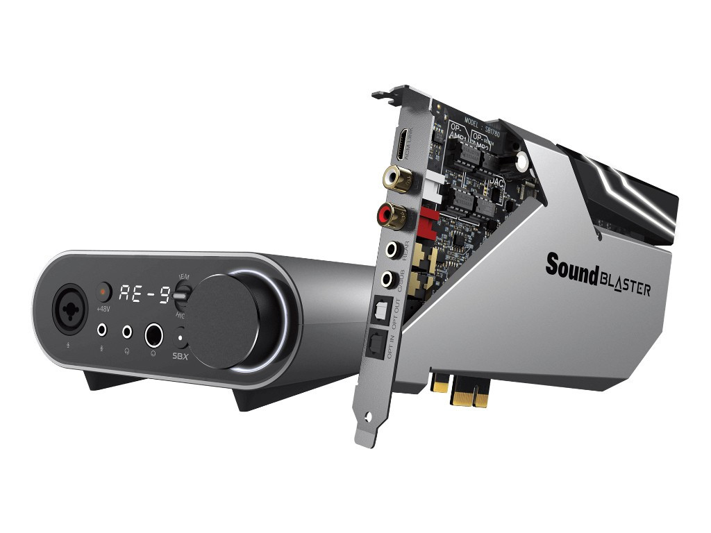 Creative Formally Launches The Sound Blaster Ae 7 And Ae 9 Audiophile Sound Cards Techpowerup