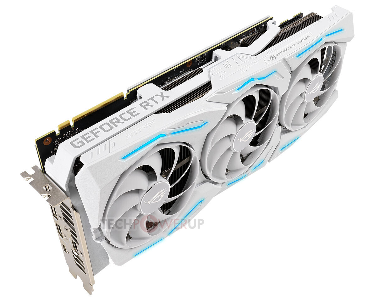 ASUS Readies ROG Strix GeForce RTX 2080 SUPER White Edition