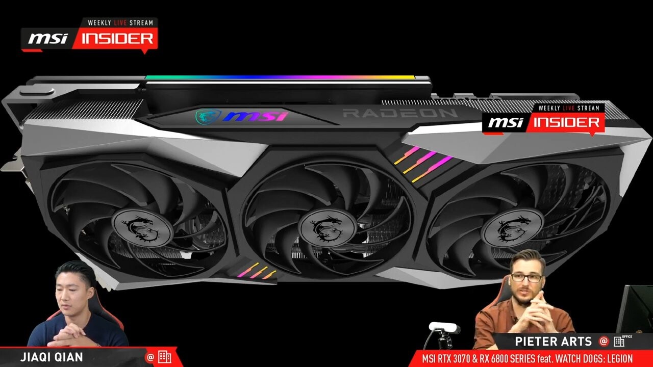MSI Unveils Radeon RX 6800 XT Gaming X Trio