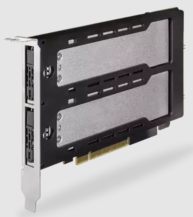 ICY DOCK Unveils Concept PCIe Gen5 M.2 & E1.S SSD Adapter Cards