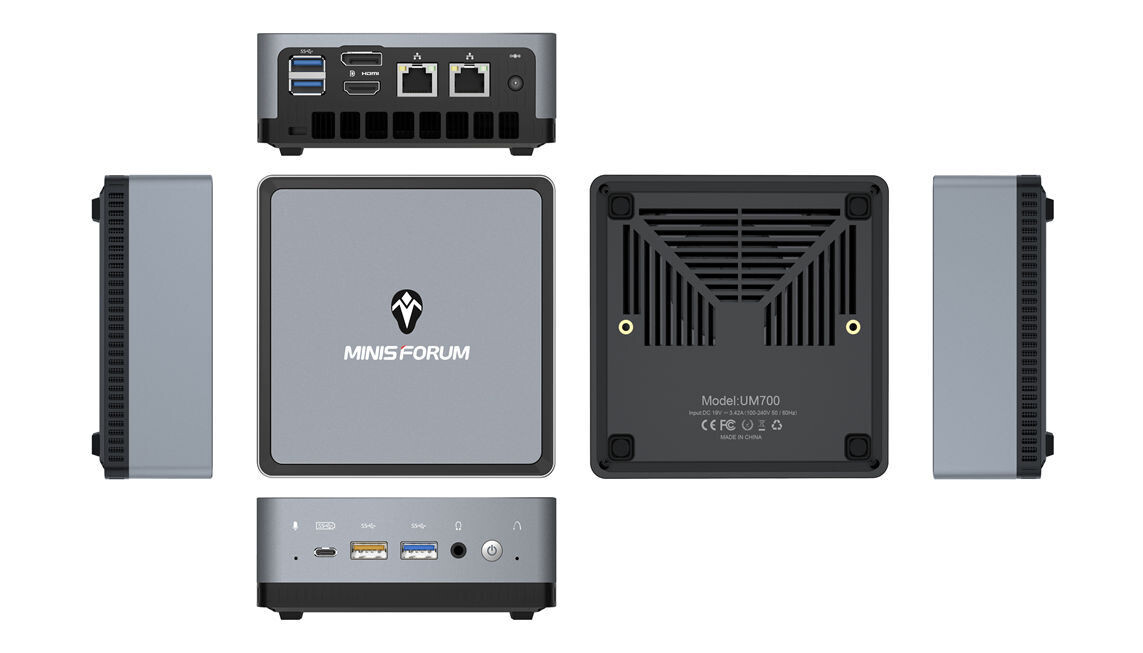 Minisforum Anounces Elitemini Um700 Mini Pc With Amd Ryzen 3750h Processor Techpowerup