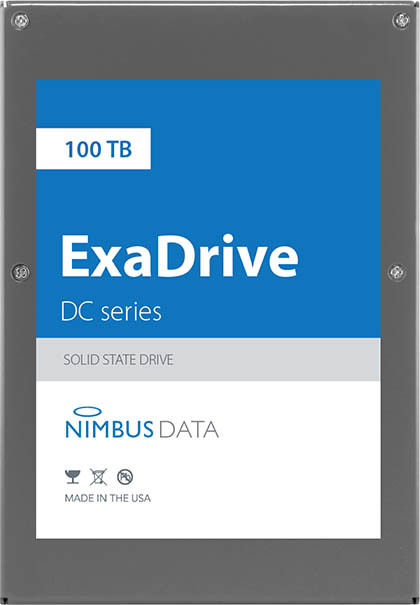 Nimbus Data Launches ExaDrive DC100 SSD | TechPowerUp