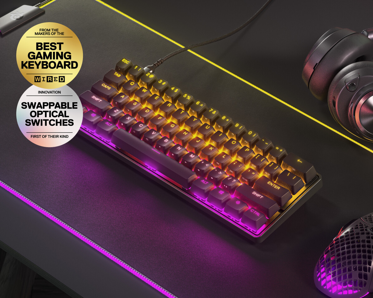 SteelSeries Outs the Apex 9 Mini Keyboard with Optical Switches