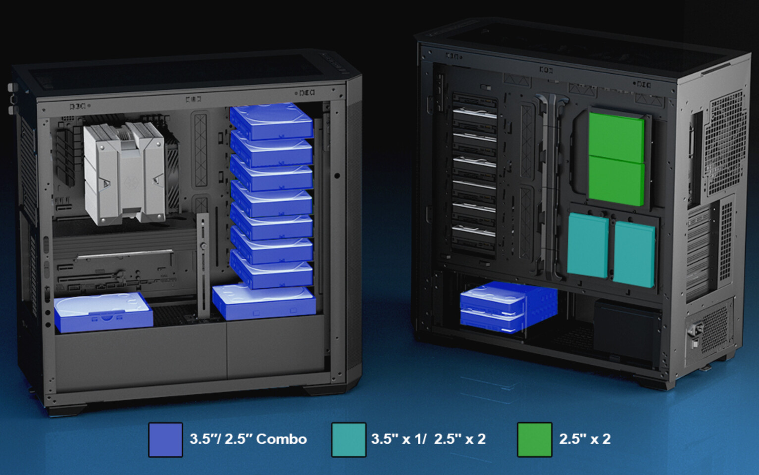 SilverStone's Old-School Workstation Case Packs 15 Drive Bays for Unlimited Storage Expansion