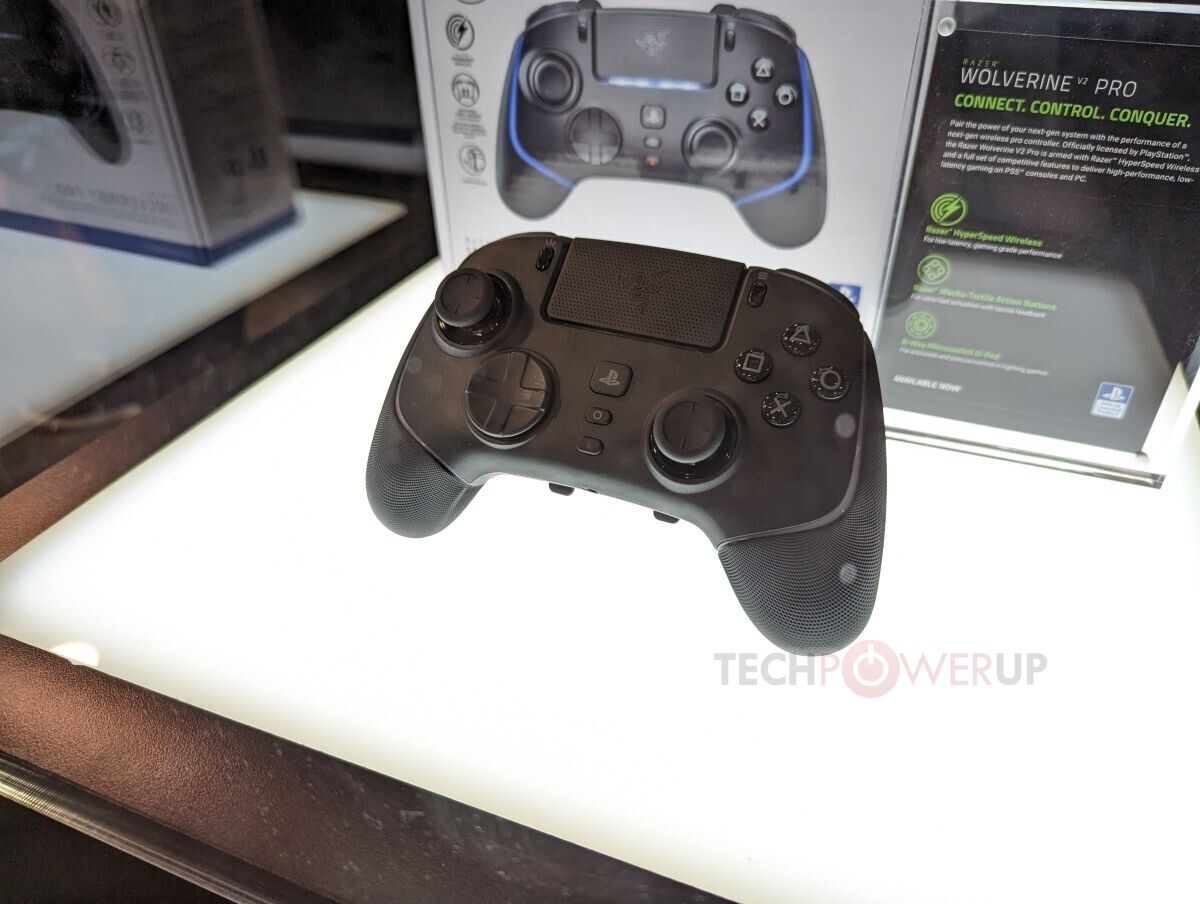 Razer Wolverine V2 Pro Wireless Controller for PlayStation 5 Pictured