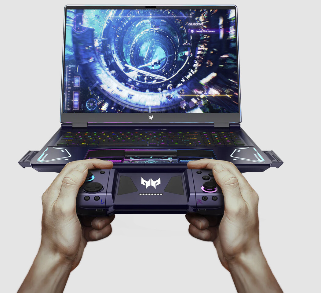 (PR) Acer Announced Project DualPlay, a Novel Gaming Laptop Concept with Detachable Controllers