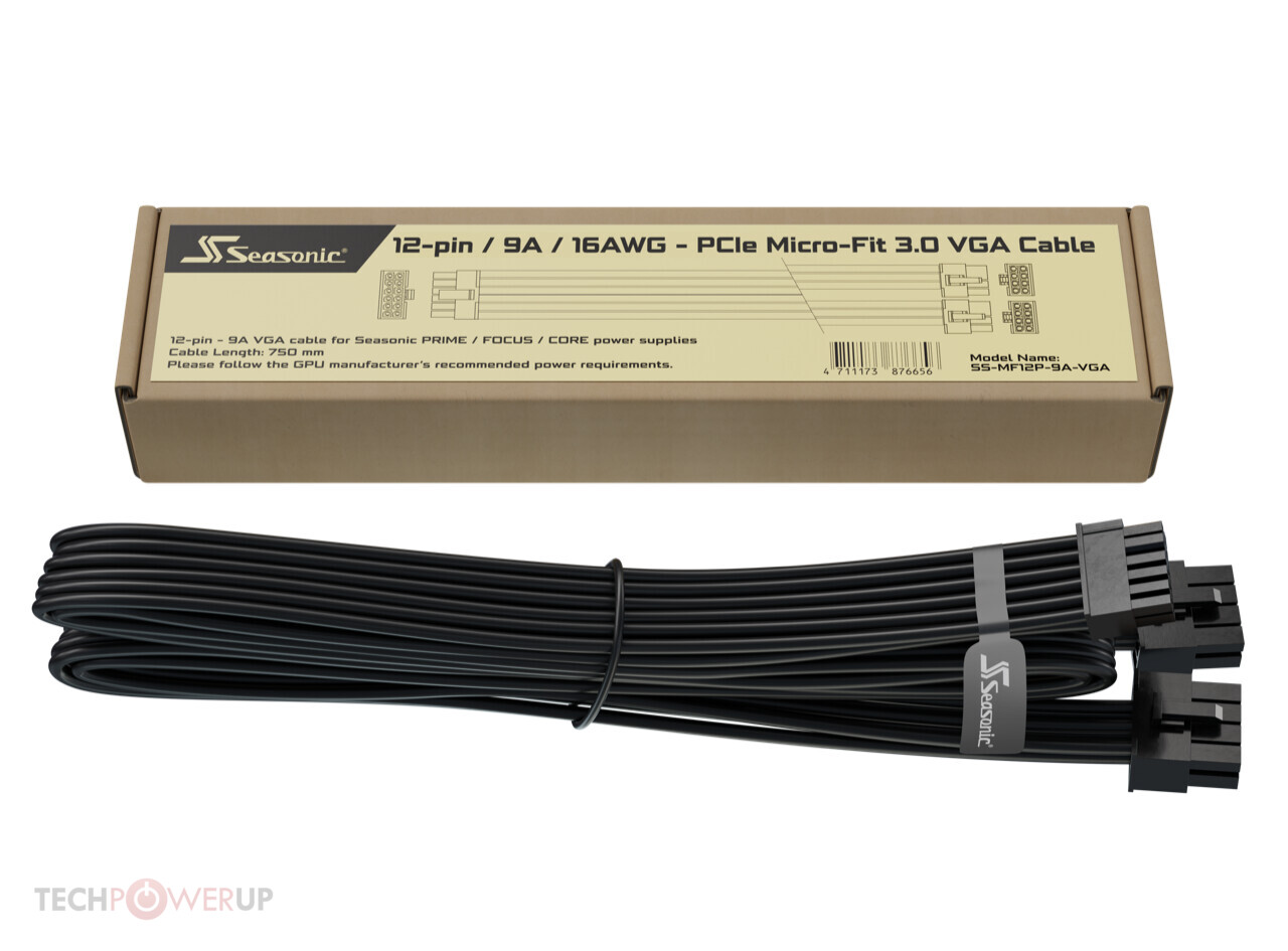 Seasonic is giving free 12VHPWR cables to Prime and Focus PSU customers