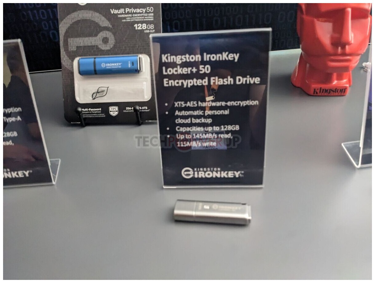 Kingston Exhibits its 5 Top Secure Storage Devices at CES