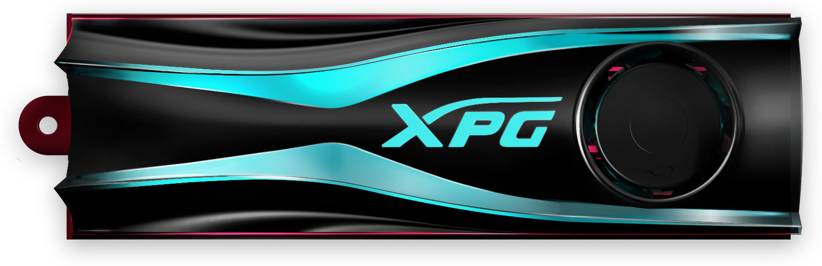 ADATA XPG PCIe Gen 5 SSD with Active Cooling Pictured