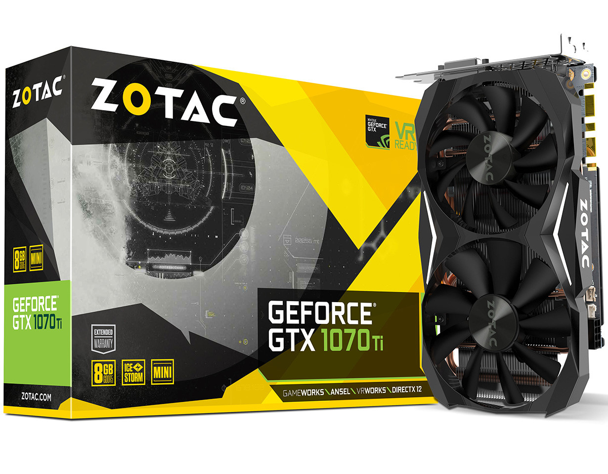 Zotac Announces Its Geforce Gtx 1070 Ti Graphics Cards Techpowerup