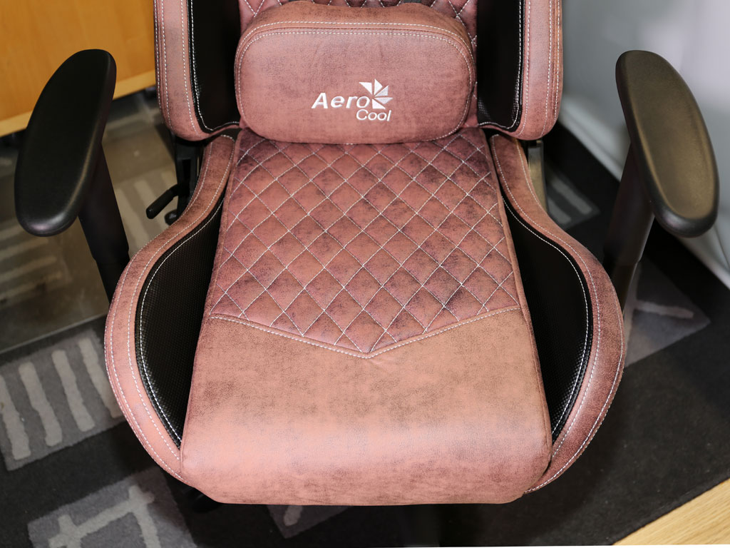 Experience AeroSuede TechPowerUp - Chair Gaming Aerocool For Budgets Review | - Tight User DUKE