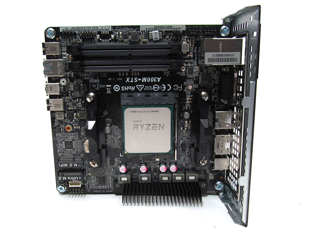 ASRock DeskMini A300 (Ryzen 5 2400G) Review - A look Inside