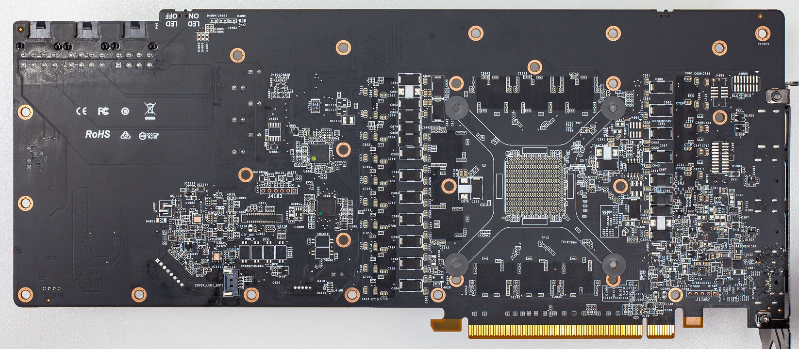 ASRock Radeon RX 6800 XT Taichi X Review - Circuit Board Analysis
