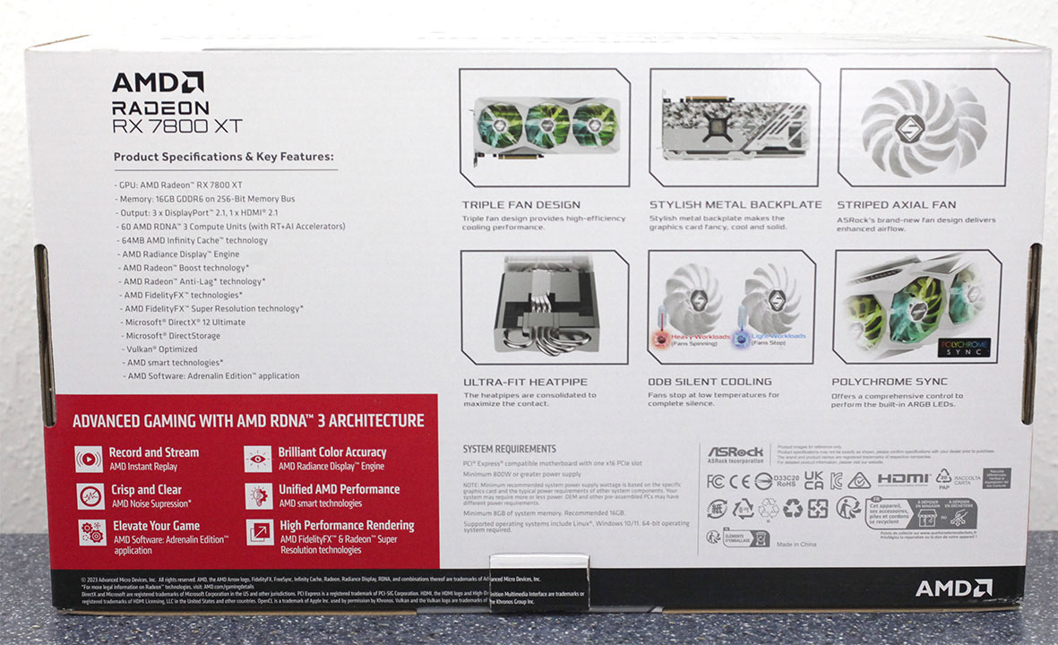 ASRock Radeon RX 7800 XT Steel Legend Review - Pictures  Teardown |  TechPowerUp
