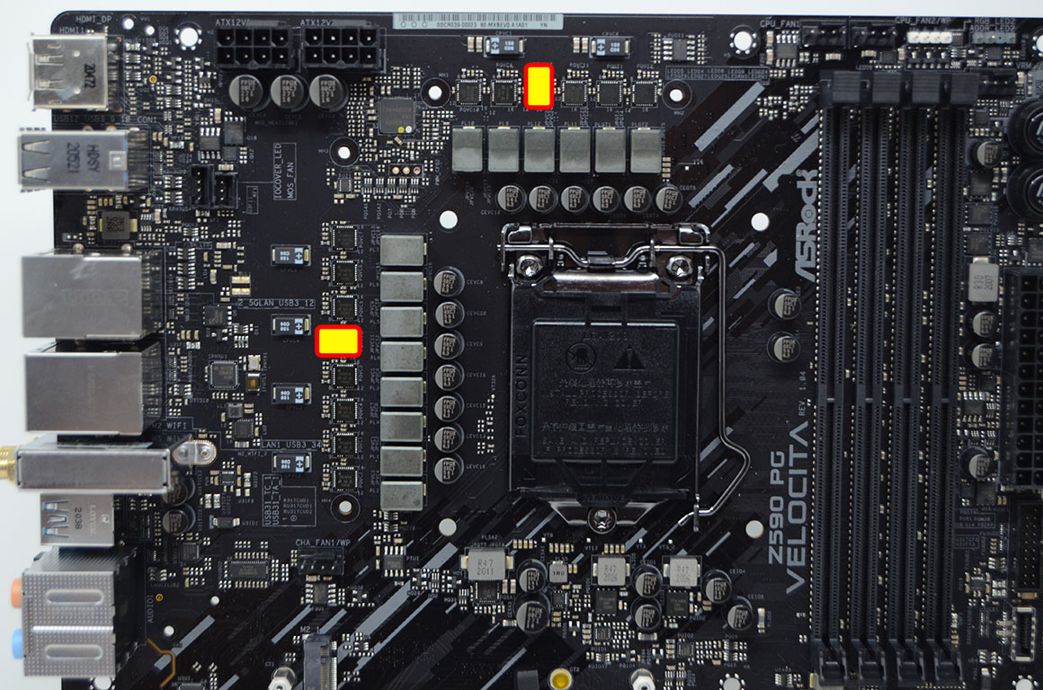 ASUS TUF Gaming Z590-Plus WiFi Review - VRM Temperatures & Power  Consumption