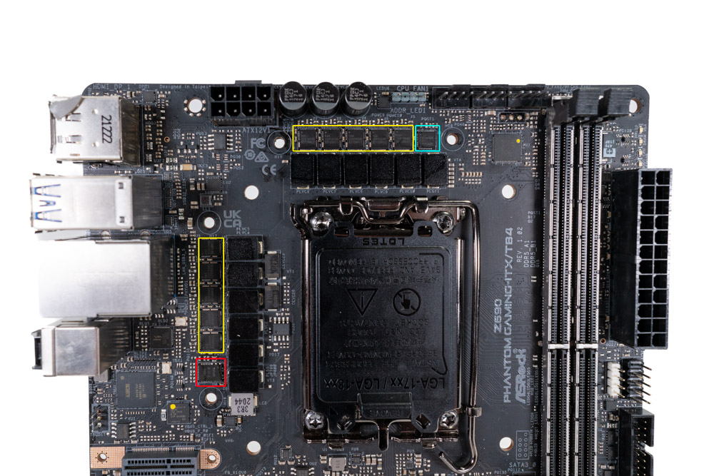 ASRock Z690 Phantom Gaming-ITX/TB4 Review - VRM Overview | TechPowerUp