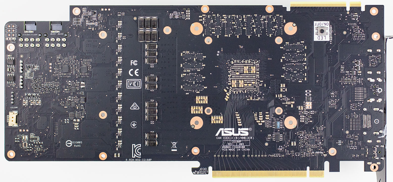 ASUS GeForce RTX 2070 Super STRIX OC Review - Circuit Board