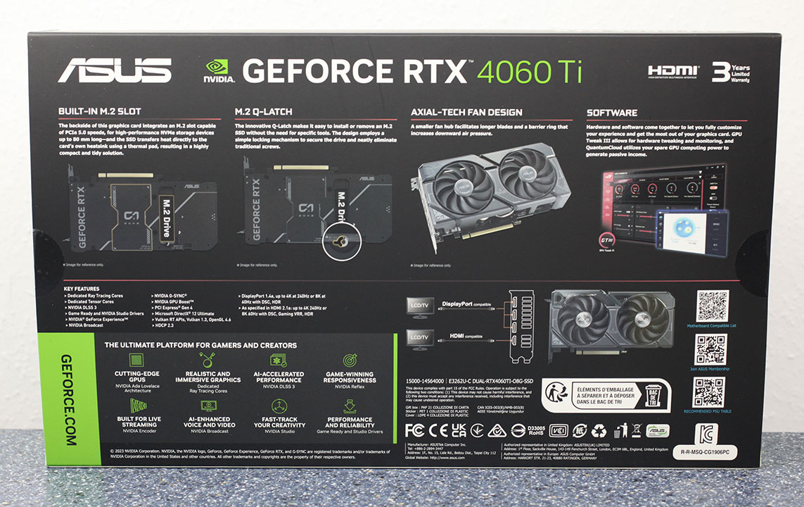 ASUS GeForce RTX 4060 Ti Dual with M.2 Slot Review - Gen 5 Supported -  Counter-Strike 2
