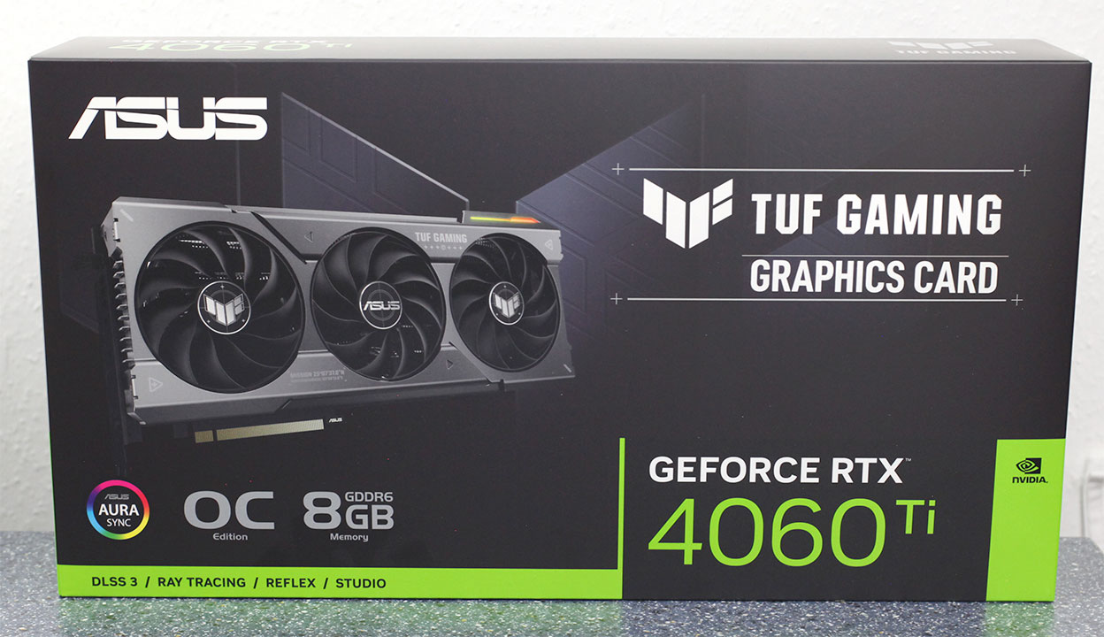 ASUS TUF Gaming GeForce RTX 4060 Ti 8GB GDDR6 OC Edition