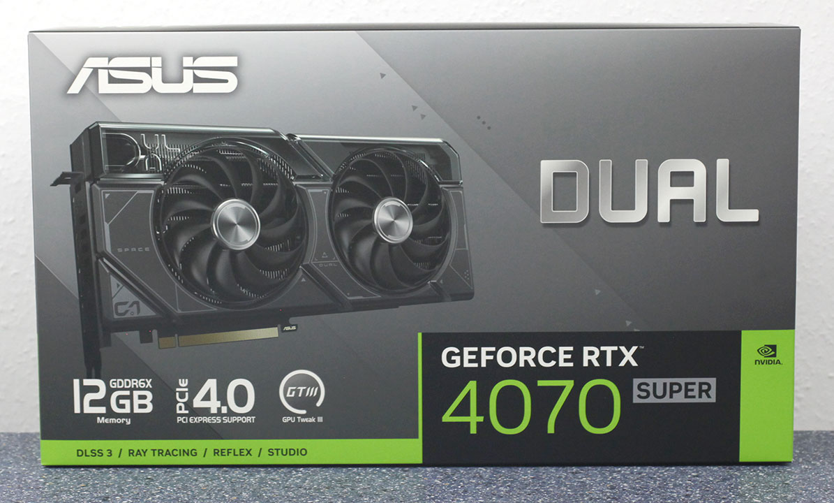 ASUS GeForce RTX 4070 SUPER DUAL with 12GB memory has been leaked 