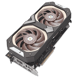 The ASUS GeForce RTX 4080 Noctua Edition brings the best in quiet