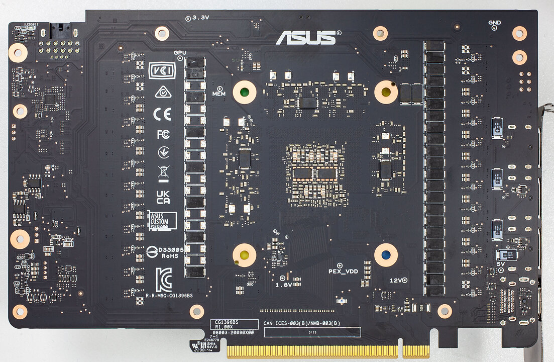 ASUS GeForce RTX 4080 STRIX OC Review - Circuit Board Analysis