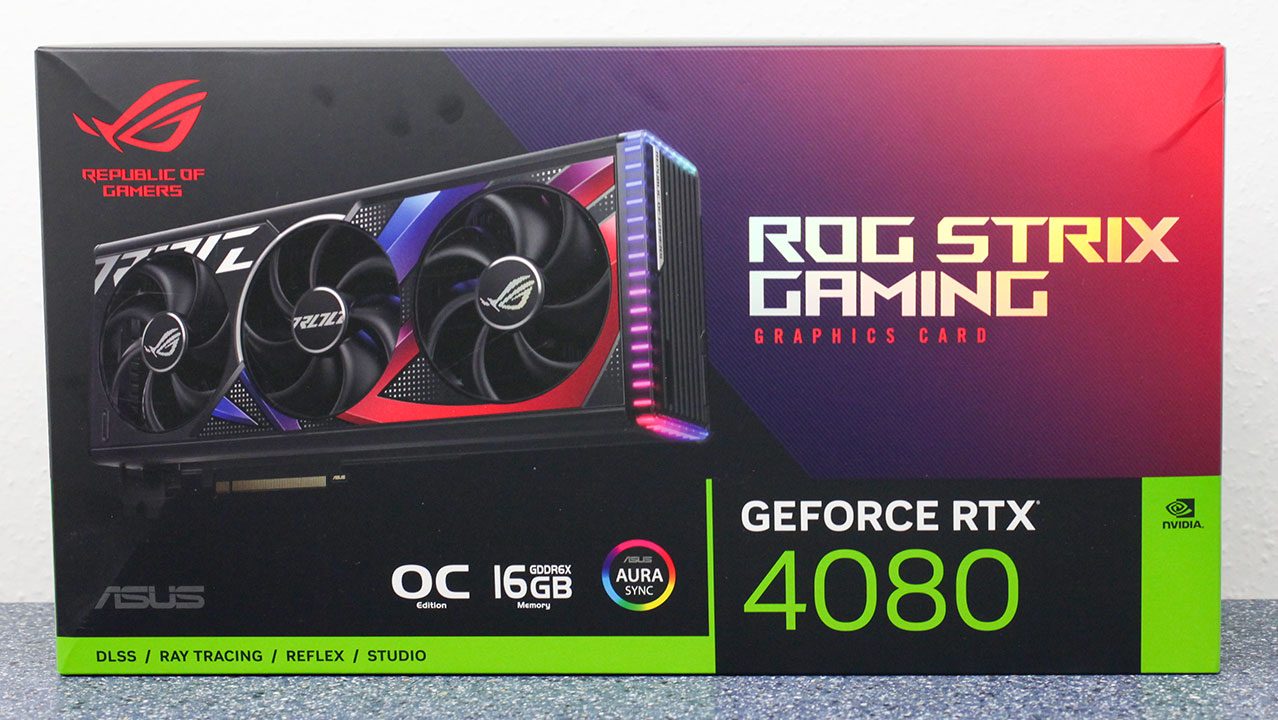 ASUS GeForce RTX 4080 STRIX OC Review