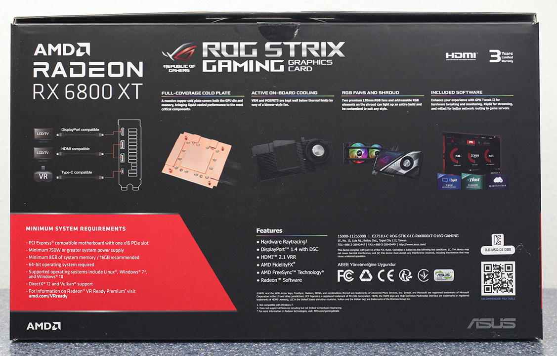 ASUS Radeon RX 6800 XT STRIX OC Liquid Cooled Review - Incredible OC  Potential - Circuit Board Analysis