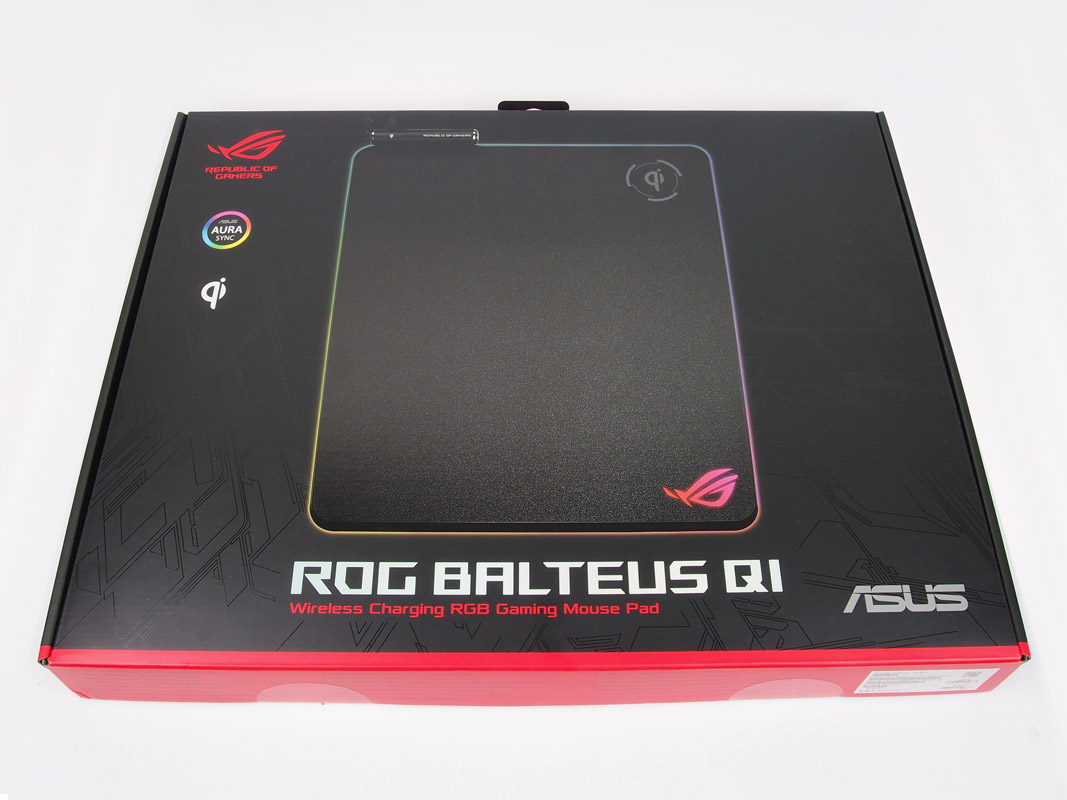 Asus Rog Balteus Qi Mouse Pad Review Packaging Size Material Techpowerup