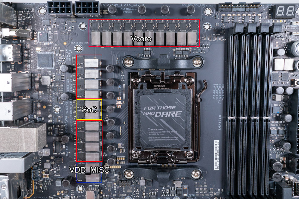Радиатор vrm asus