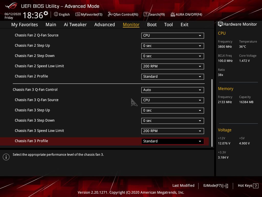 ASUS ROG STRIX B550-F Gaming (WiFi) Review - BIOS Overview | TechPowerUp