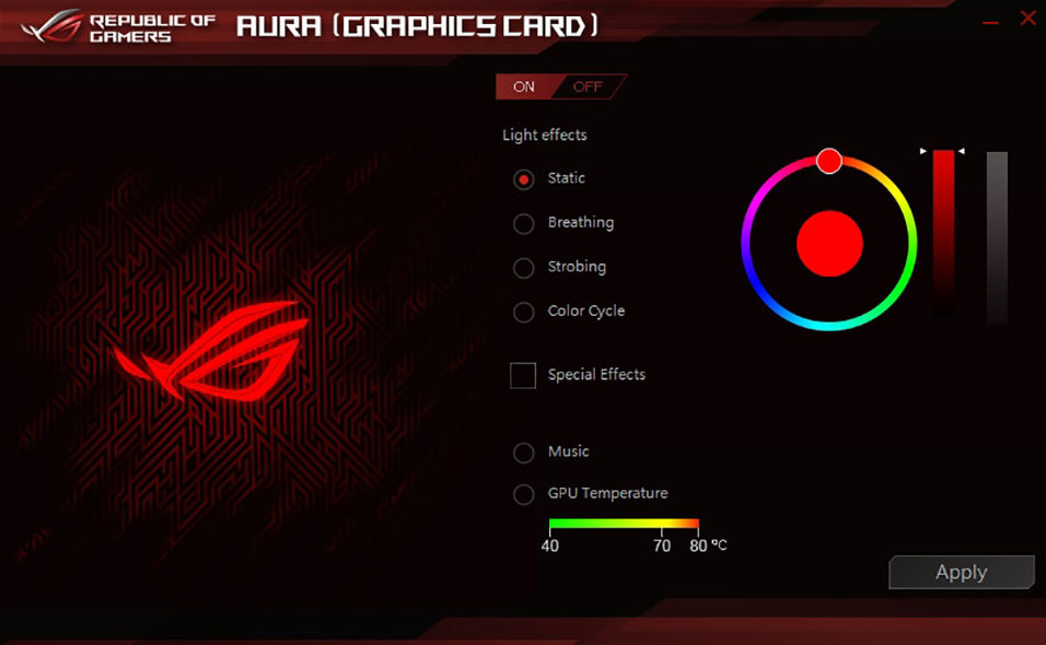 ROG Strix Magnus Review - Software & Aura RGB Lighting | TechPowerUp